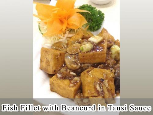 Fish Fillet with Beancurd in Tausi Sauce