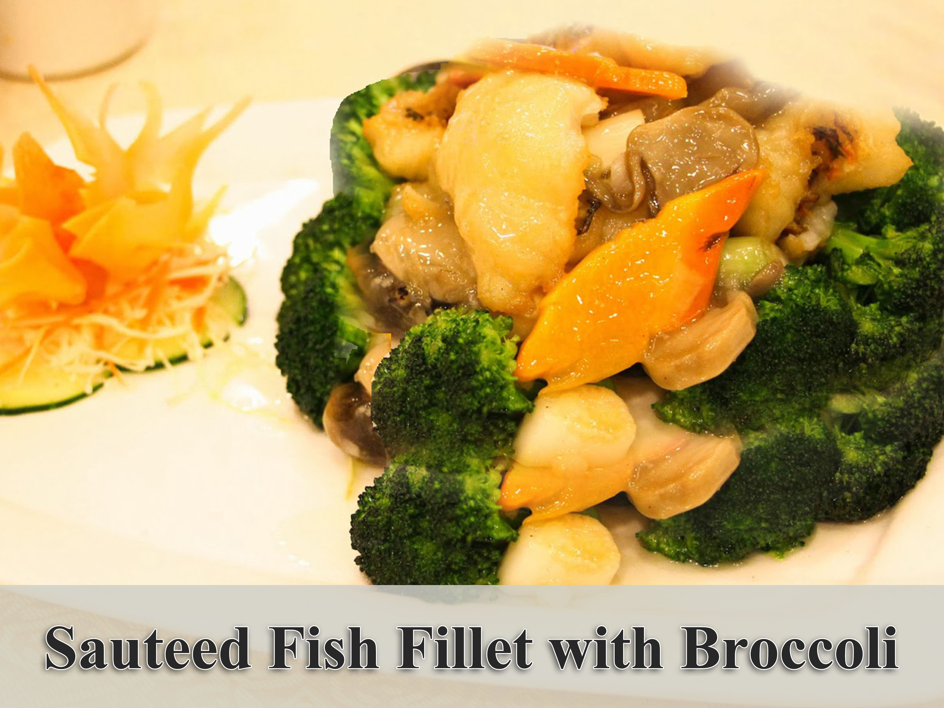 Sauteed Fish Fillet with Broccoli