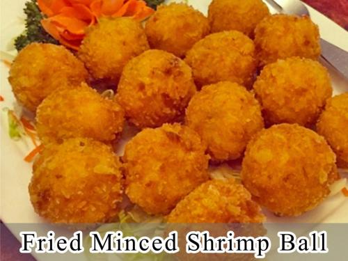 Fried Minced Shrimp Ball