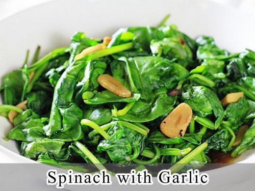 Spinach with Garlic